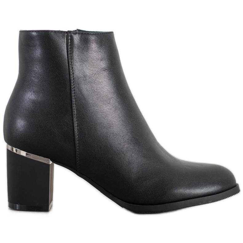 SHELOVET Stilvolle schwarze Stiefel