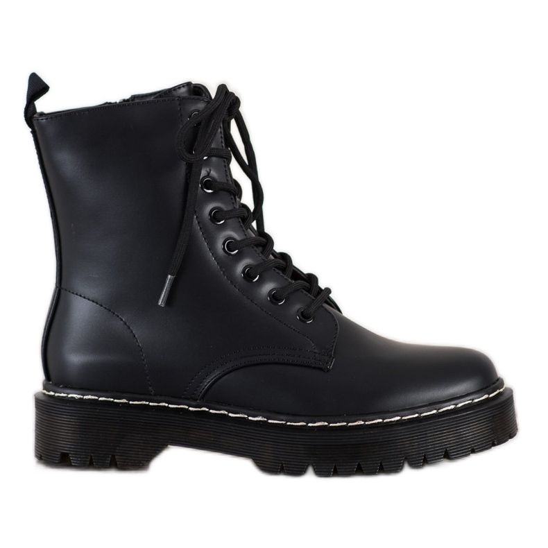 SHELOVET Schwarze Stiefel