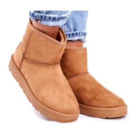 Damen Braune Warme Schneestiefel Big Star GG274559