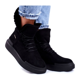 Damen Schneestiefel Big Star Black GG274990 schwarz