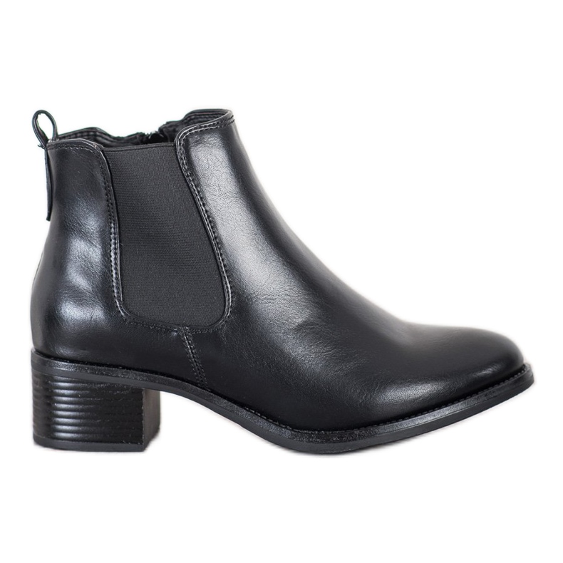 Goodin Klassische schwarze Stiefel