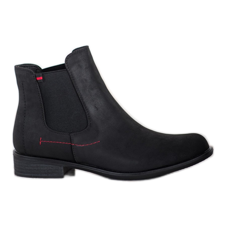 Goodin Chelsea-Boots zum Hineinschlüpfen schwarz