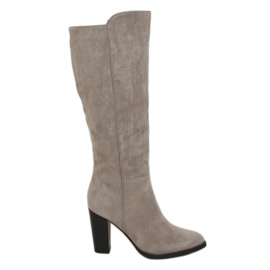 Grau High Heels UK05P Grau