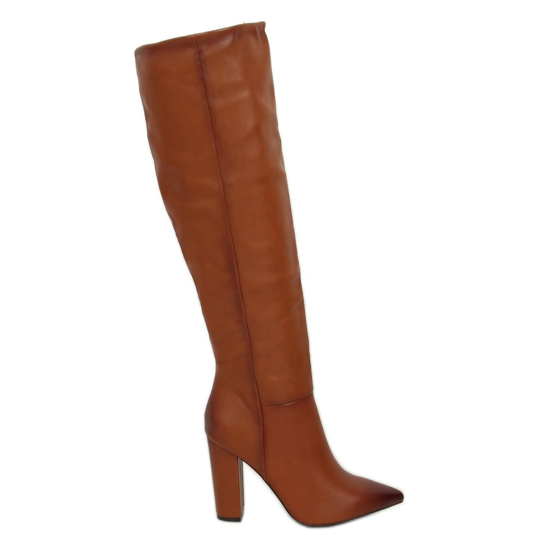 Overknee-Stiefel auf dem camel RB42P Camel post braun