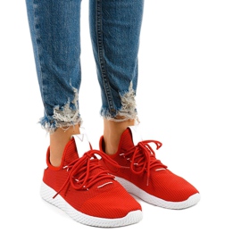 Rote F04-7 Sportschuhe