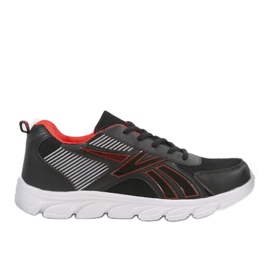 Schwarze Herren Sportschuhe 895