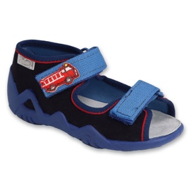Befado Kinderschuhe 350P014 blau