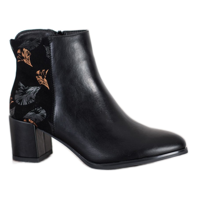 Sergio Leone Warme Stiefel mit Muster schwarz