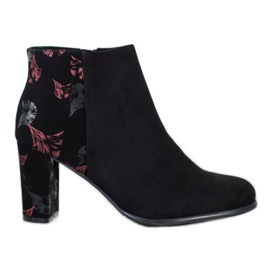 Sergio Leone Wildlederstiefeletten mit Applikation schwarz