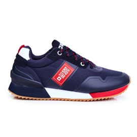 Herren Sportschuhe Big Star Navy Blue GG174182