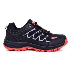 Herren Trekkingschuhe Big Star Black GG174560 schwarz orange