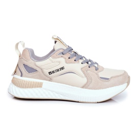 Herren Sportschuhe Big Star Beige GG174465