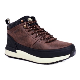 Herren Trekkingschuhe Big Star Outdoor Brown GG174562 braun schwarz