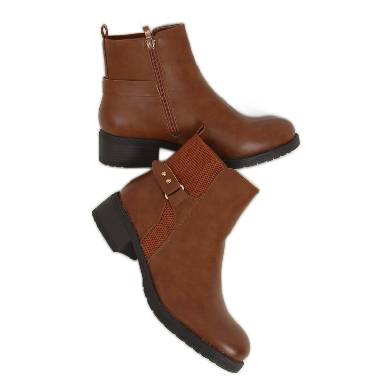 Camel MDM226 Camel Chelsea-Boots für Damen braun
