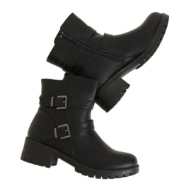 Schwarz Damen Stiefel ZX2802 Schwarz