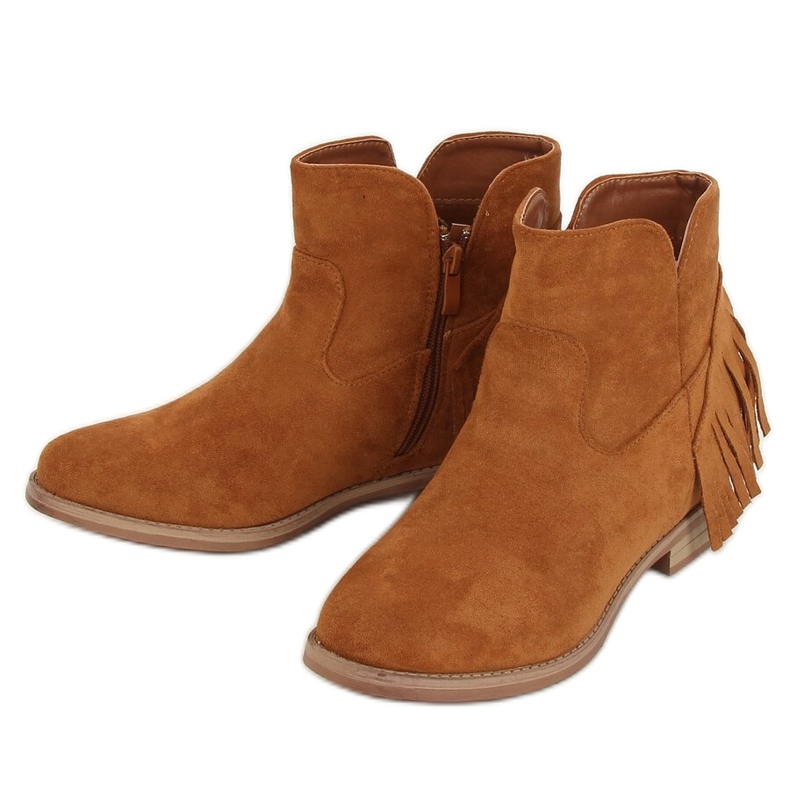 Stiefel im Boho-Camel-Stil 1515 Camel braun