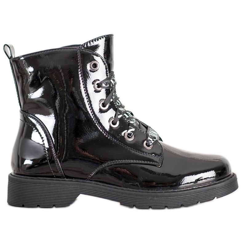 VINCEZA lackierte Arbeiter schwarz