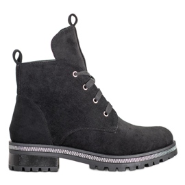 Seastar Wildleder-Trapper schwarz