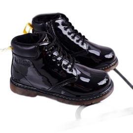 Warme Kinderstiefel Big Star Black GG374075 schwarz