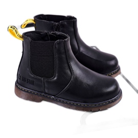 Jodhpur Stiefel für Kinder Big Star Black GG374080 schwarz