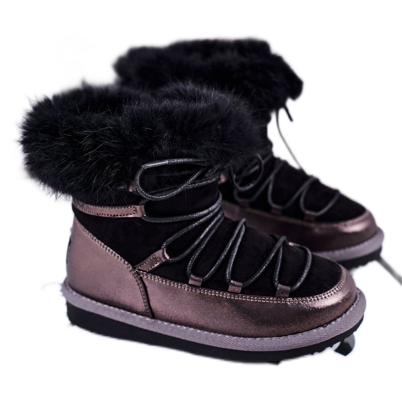 Kinder Schneestiefel Big Star Schwarz GG374083