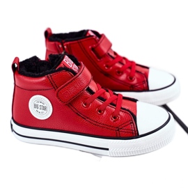 Kinder Turnschuhe Big Star Warmed Red GG374034 rot