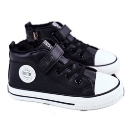 Kinderschuhe Big Star Warm Black GG374035 schwarz