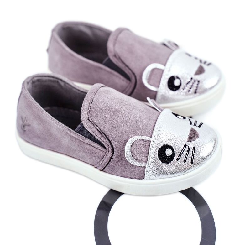 PH1 Graue Candys Graue Slip-on-Kindersneaker