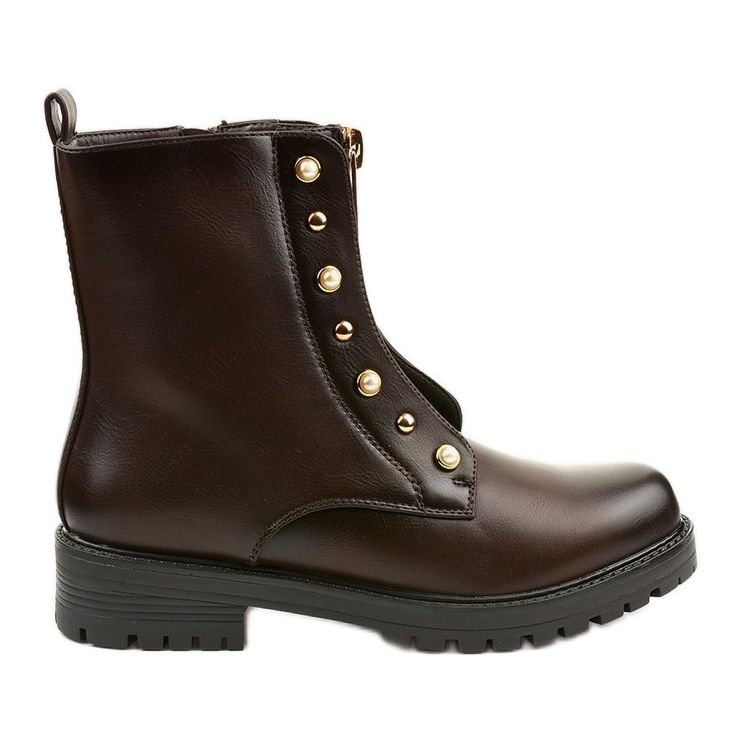 Braune Damenstiefel mit Isadora-Reißverschluss