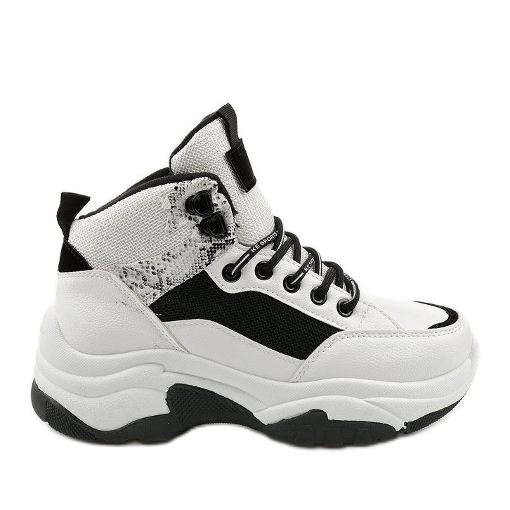 Sneaker Cirises in Weiß schwarz