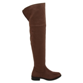 Overknee-Stiefel braun MR-2 Khaki