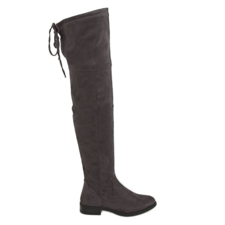 Overknee-Stiefel, grau MR-1 Grau
