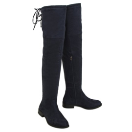 MR-1 Marineblaue Musketierstiefel