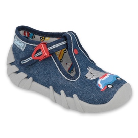 Befado Kinderschuhe 110P390 rot blau