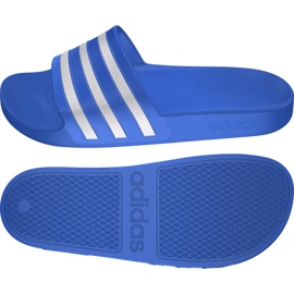 Adidas Adilette Aqua F35541 Hausschuhe marineblau blau