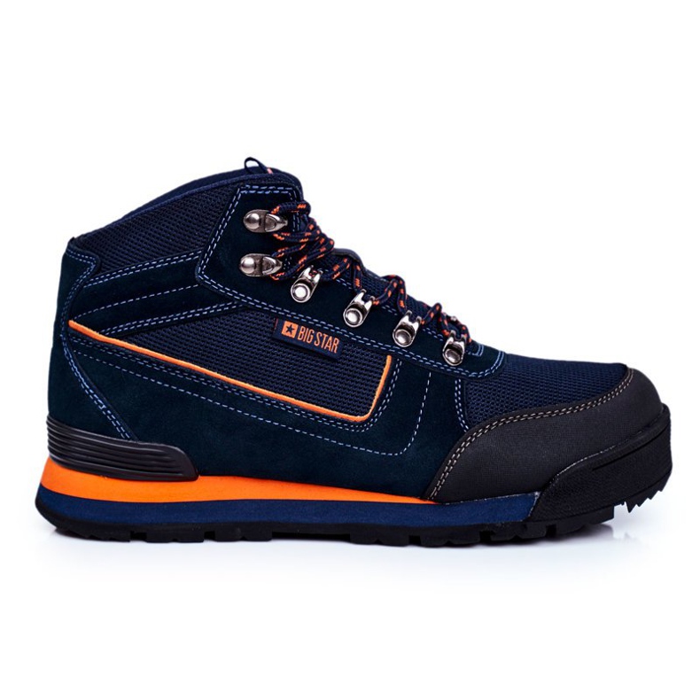 Herren Trekkingschuhe Big Star Outdoor Marineblau GG174199