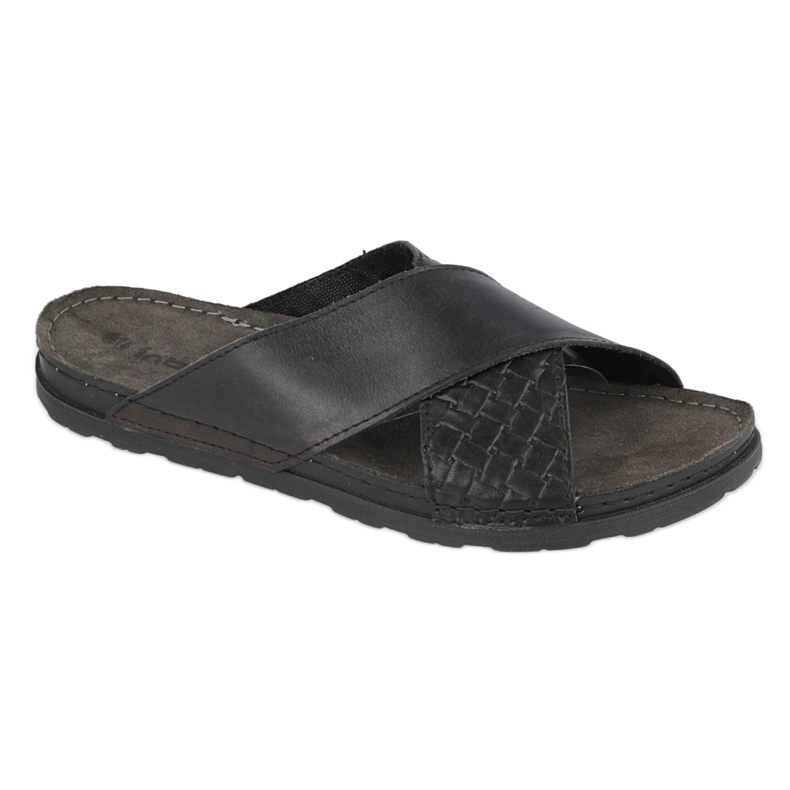 Inblu Herrenschuhe 158M002 schwarz