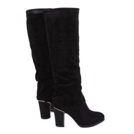 Schwarze High Heels 1103-GG Schwarz