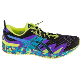 Asics Gel-Noosa Tri 12 M 1011A673-003 schwarz violett blau grün