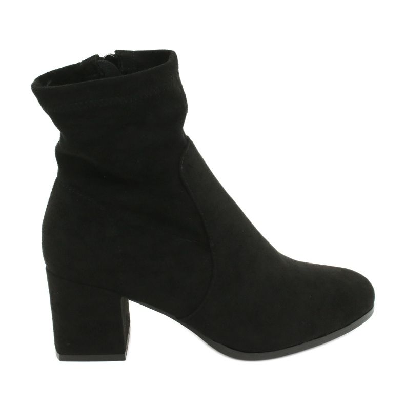 Evento Schwarze Lycra-Stiefel