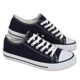 Klassische marineblaue Damen-Sneaker XL03 D.BLUE