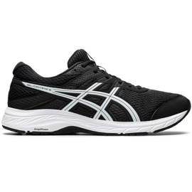 Asics Gel-Contend 6 M 1011A667 003 Laufschuhe weiß schwarz