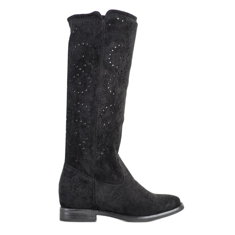Seastar Durchbrochene Stiefel schwarz