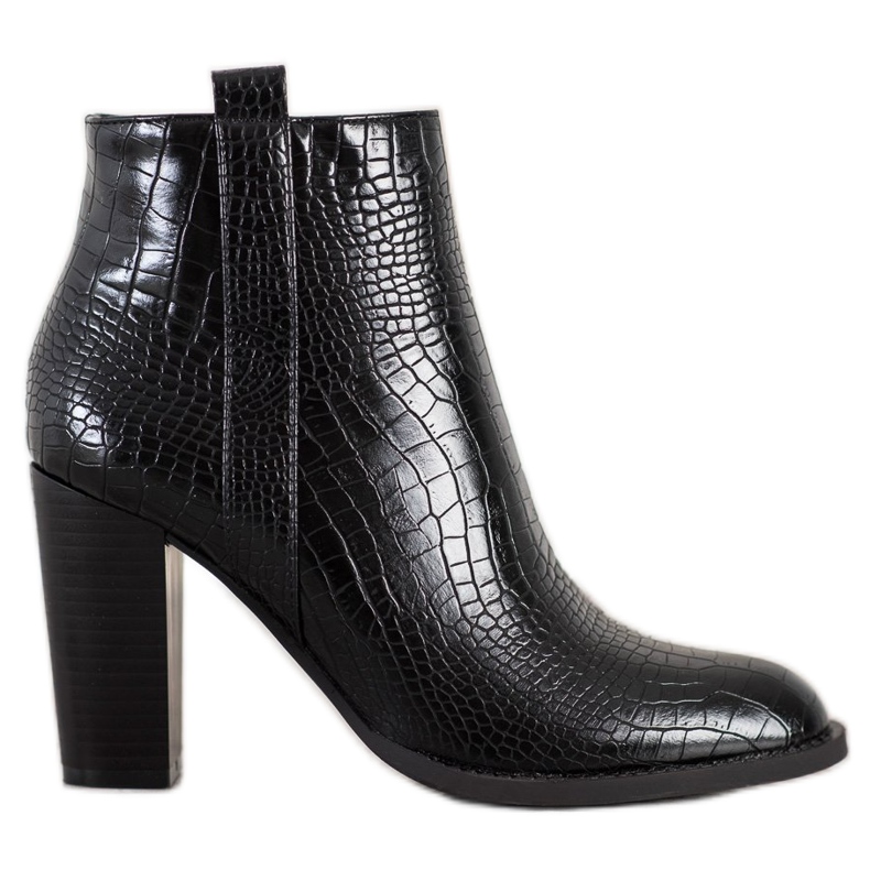 Seastar Stiefel aus Ökoleder schwarz