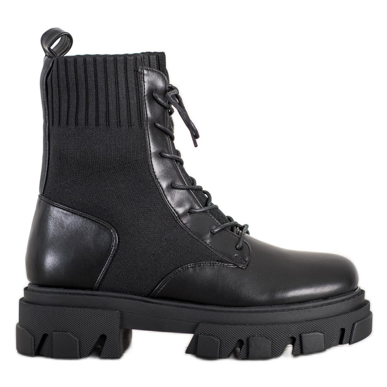 Seastar Modische Arbeiter auf der Plattform schwarz