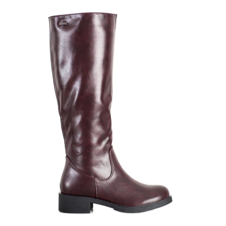 Warme Stiefel von Sergio Leone rot