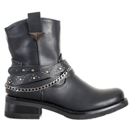 Seastar Modische Rockstiefel schwarz
