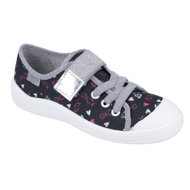 Befado Kinderschuhe 251Q142 silber- grau mehrfarbig
