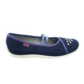 Befado Jugendschuhe 345Q164 marineblau