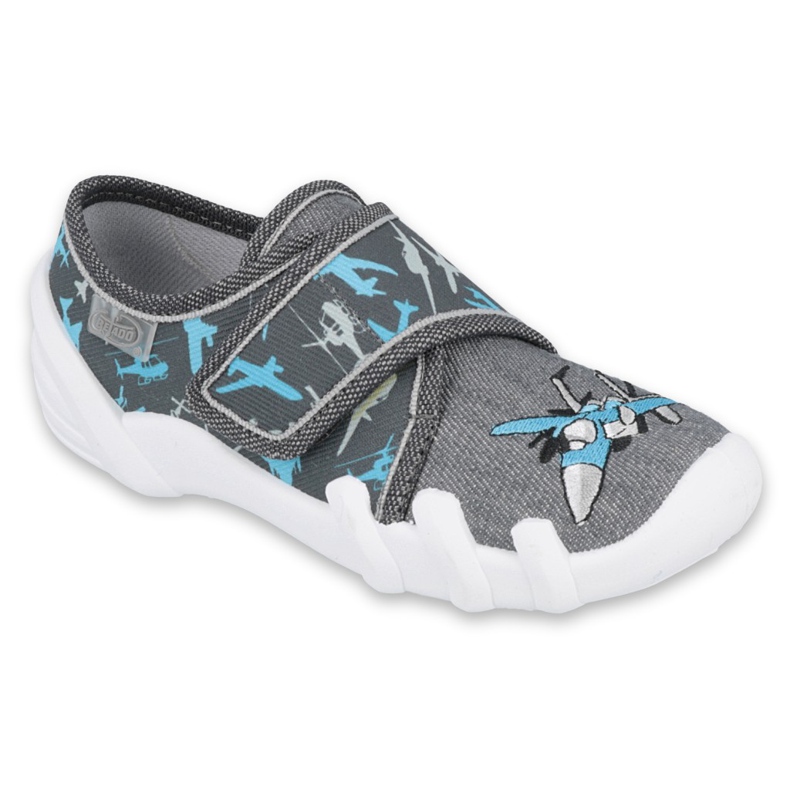 Befado Kinderschuhe 273X305 blau grau